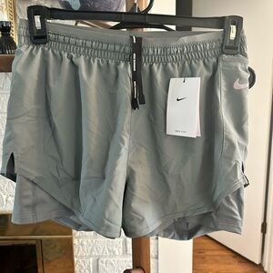 Nike Women's One Dri-FIT High-Waisted 3" 2-in-1 Shorts